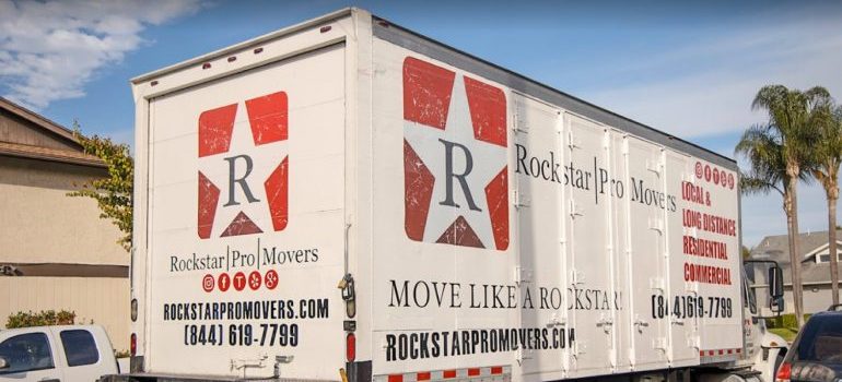 Rockstar Moving truck