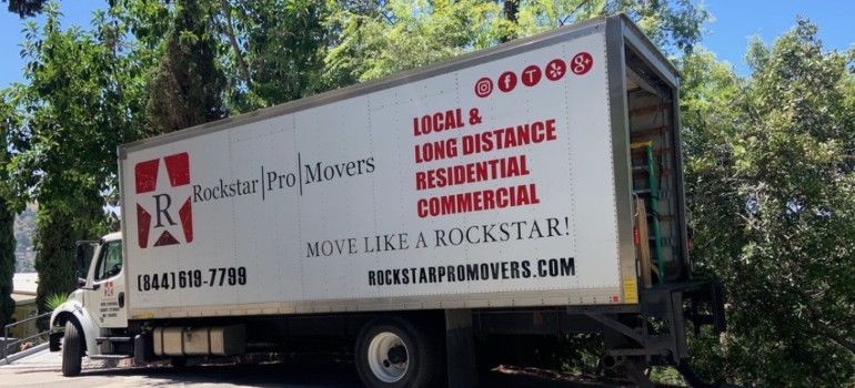 Big State Movers truck