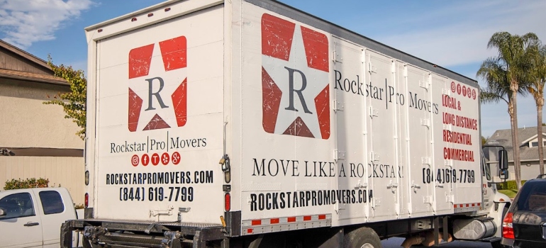 The best movers local movers' Austin truck