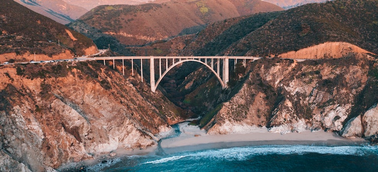 Bridge on the Big Sur coast