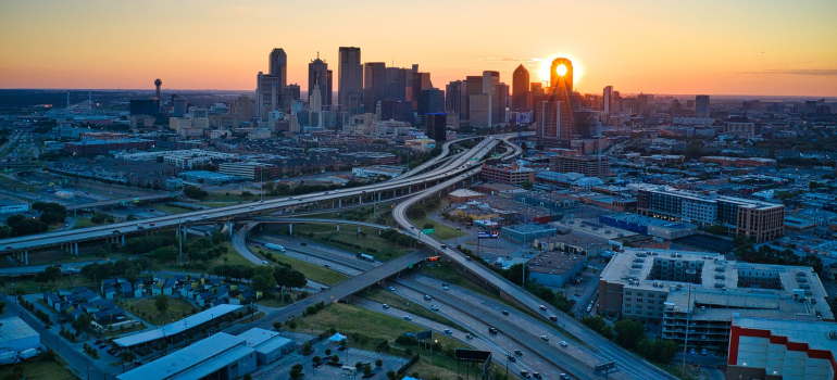 Dallas, one of the most popular moving destinations from Texas for 2023