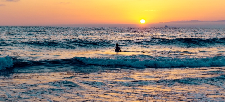 Hermosa Beach, CA, one of the best beaches in Southern Texas