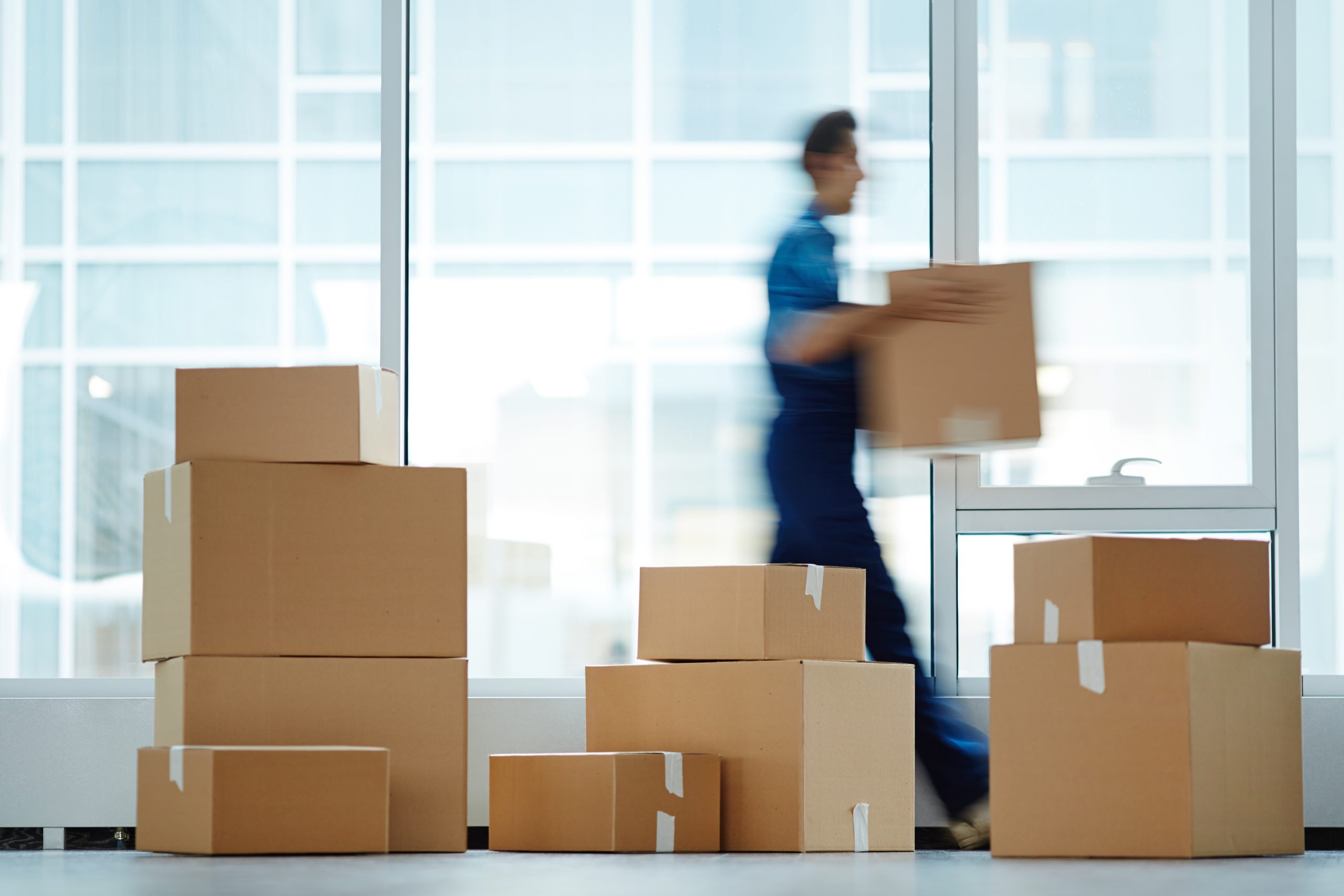 commercial movers Dallas–Fort Worth metroplex packing a corporate office 